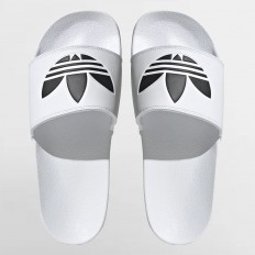 לצפייה במוצר כפכפי אדידס Adidas Adilette Lite - לבן ושחור